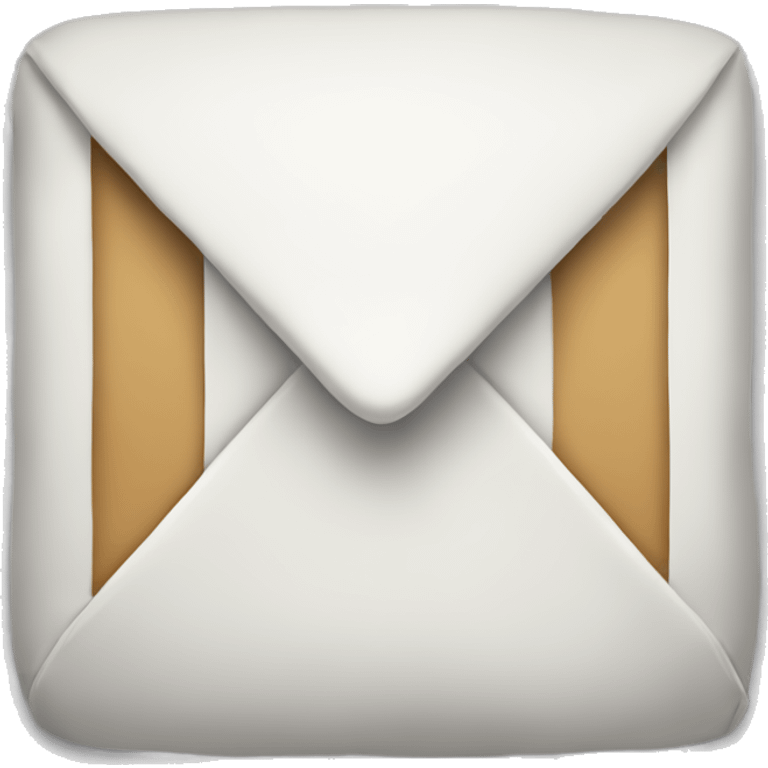 letter with a black cro emoji