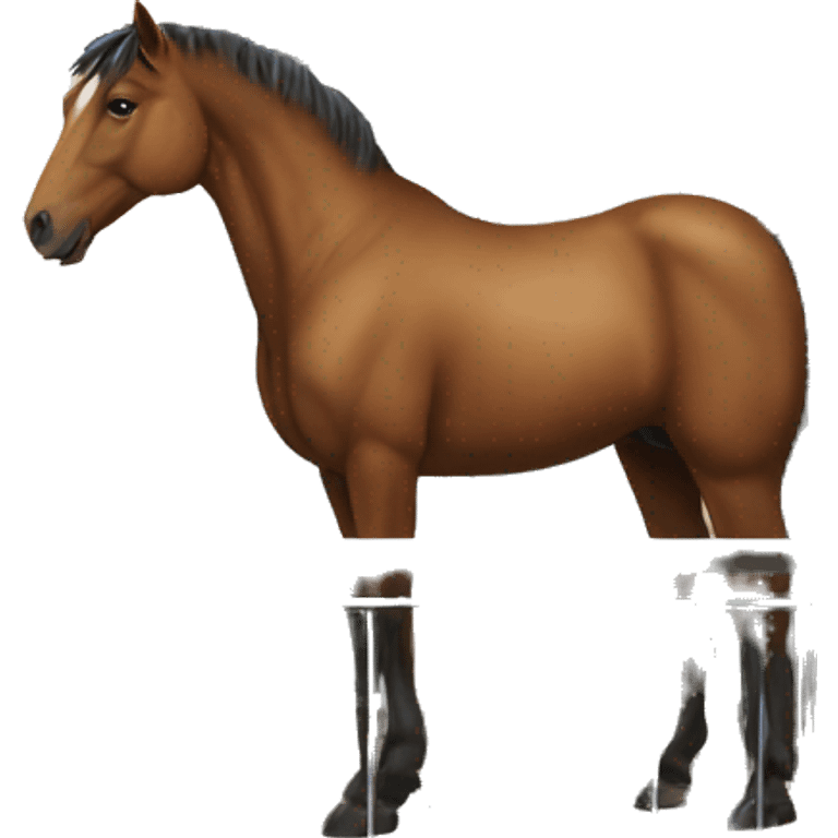 horse on a pescara balcony emoji