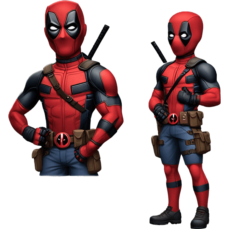 Deadpool con la playera de las chivas  emoji