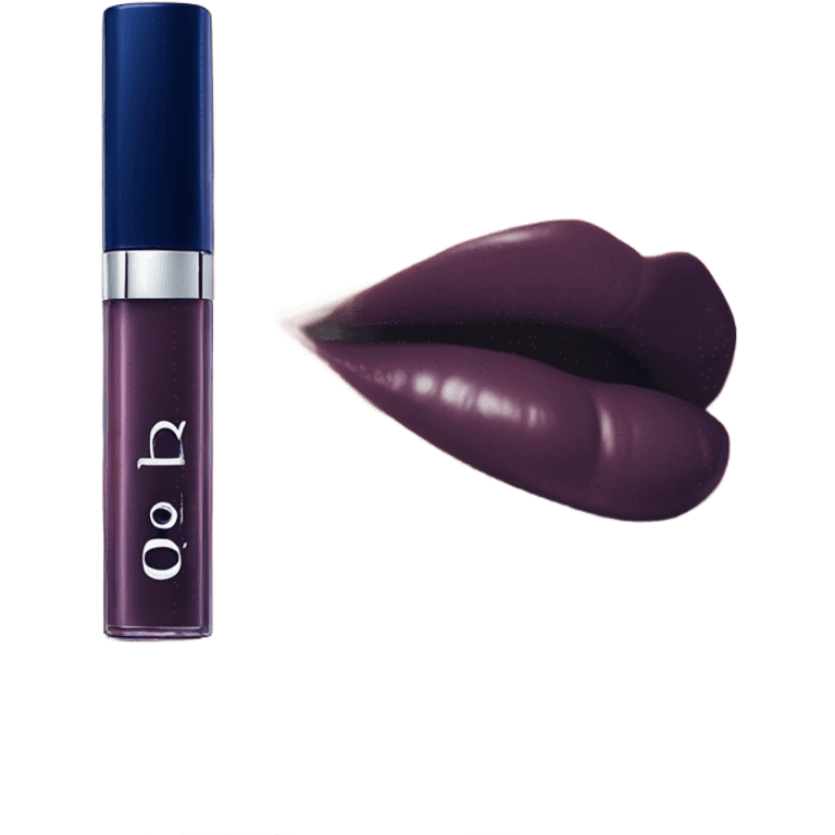 Dior lip gloss dark blue emoji