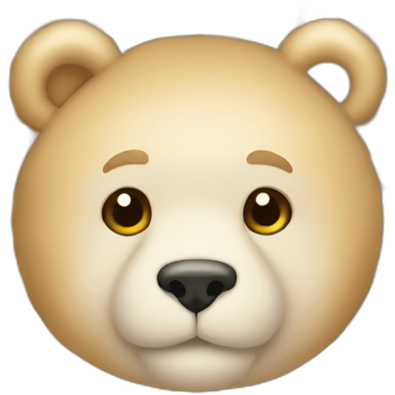 Ours en or emoji