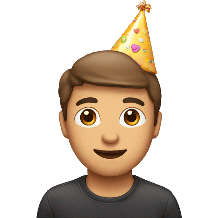 Birthday cap emoji