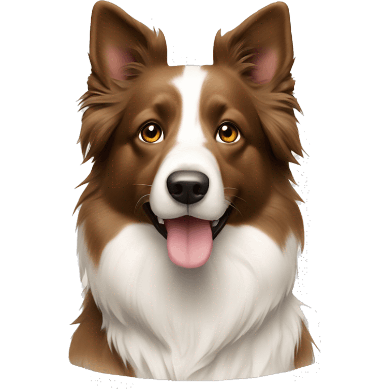 beige border collie  emoji