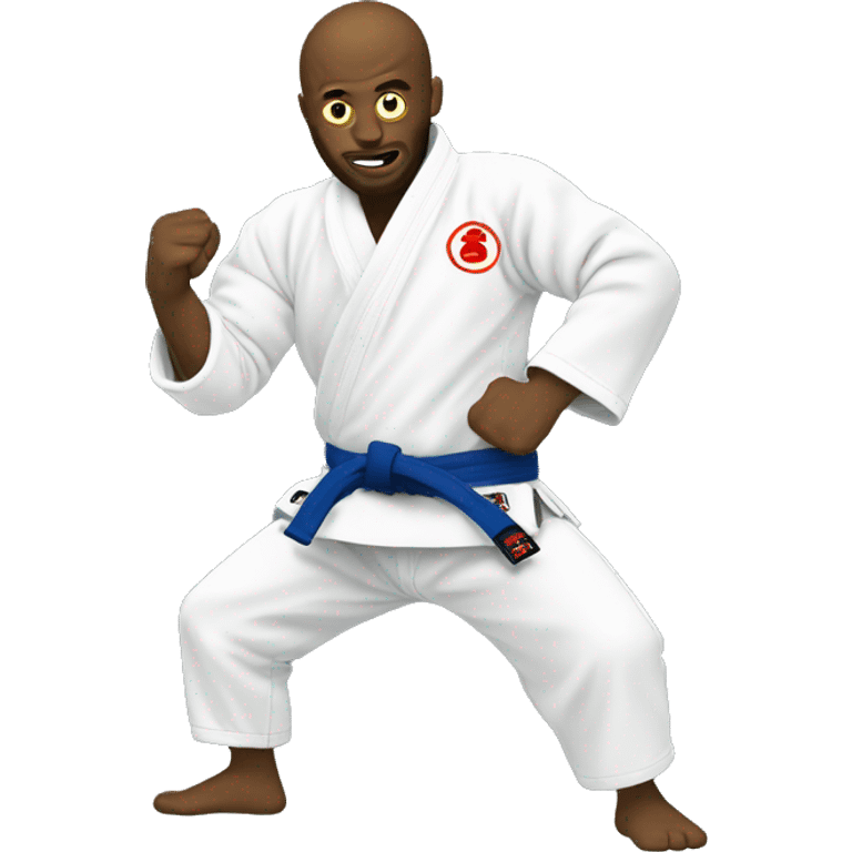 Stoner fighting jiu jitsu emoji