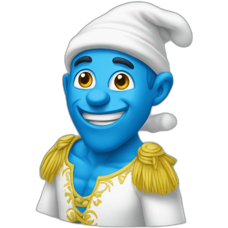 Smurf Ukrainian  emoji