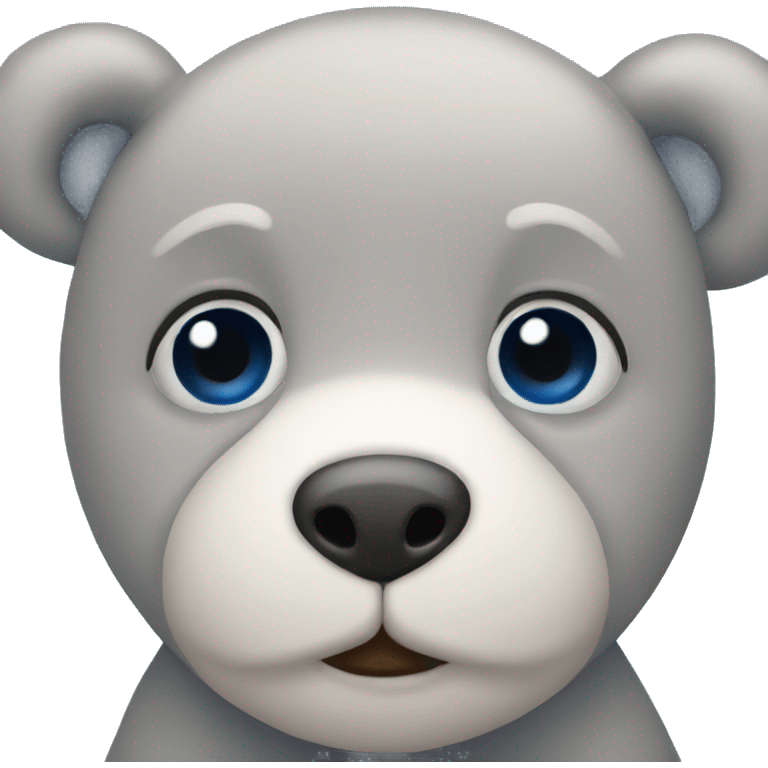 Blue Teddy  emoji