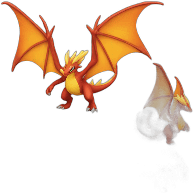 Dracofeu pokémon emoji