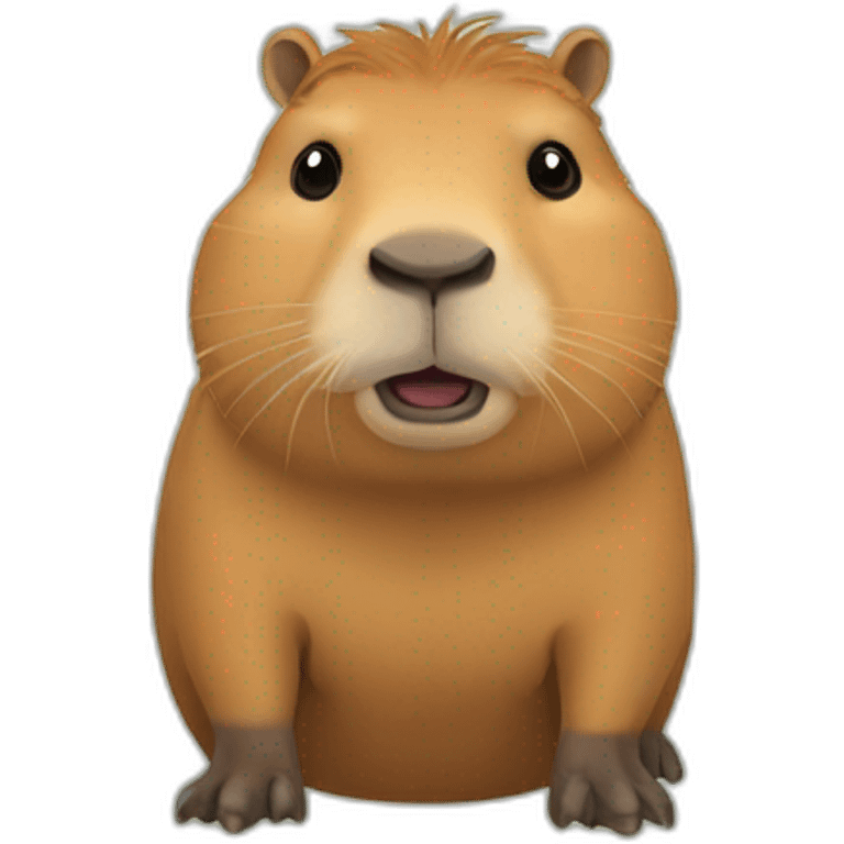 Capybara emoji