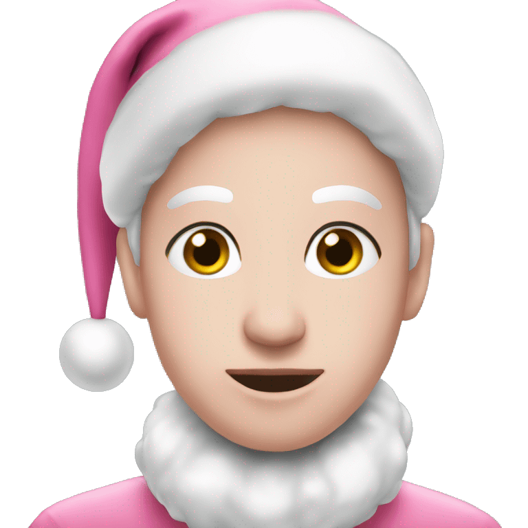 Pink Christmas  emoji