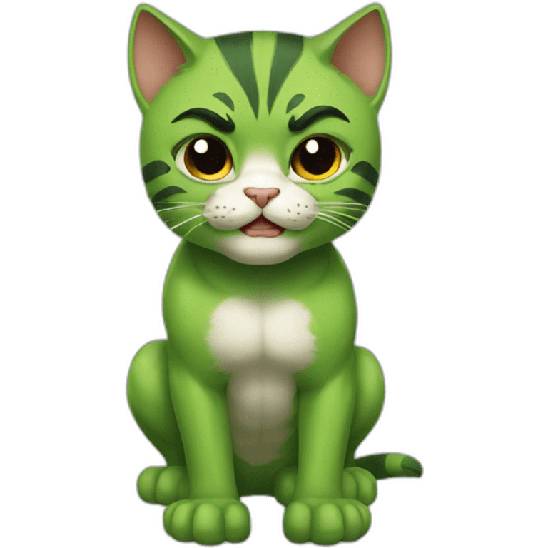 A hulk cat emoji