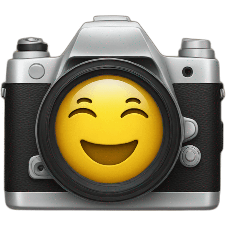 camera smile emoji