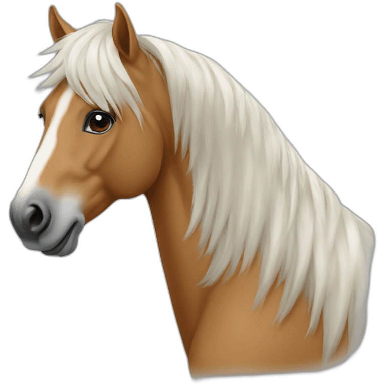 Camargue horse emoji