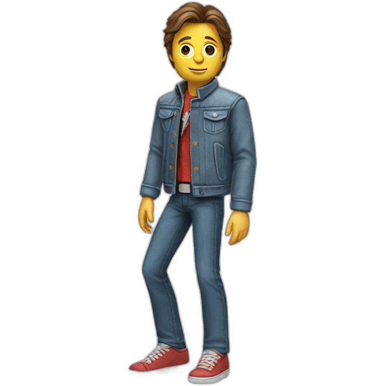 Marty McFly emoji