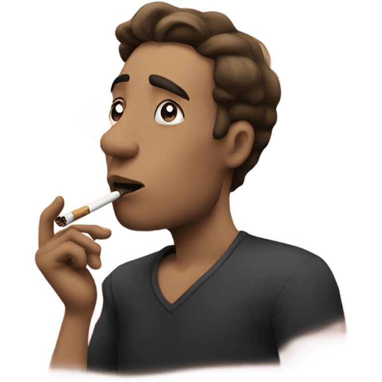 Me smoking emoji