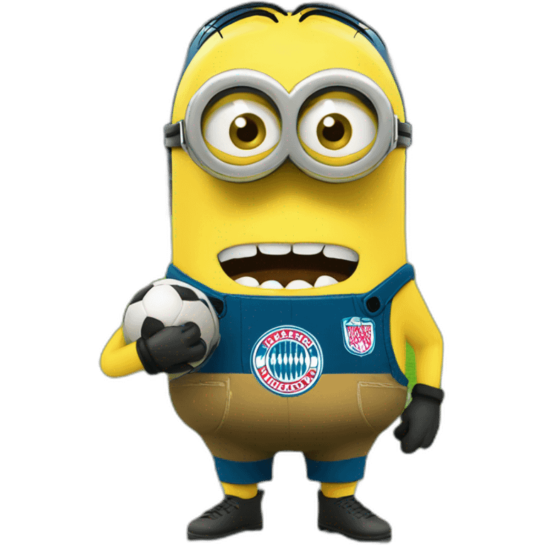 minion bayern football emoji