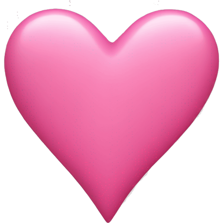 Pink heart  emoji