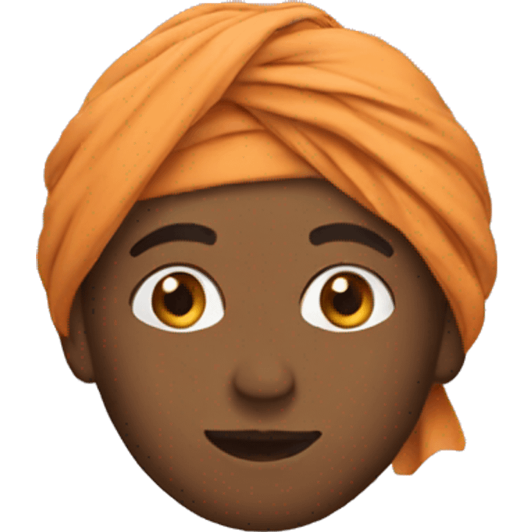 Person wearing turban emoji