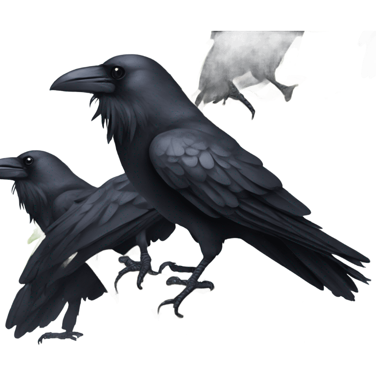 Raven emoji