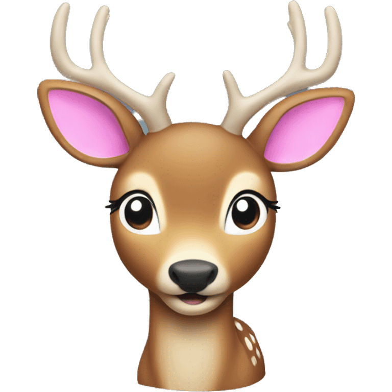 Deer with hello kitty on the back emoji