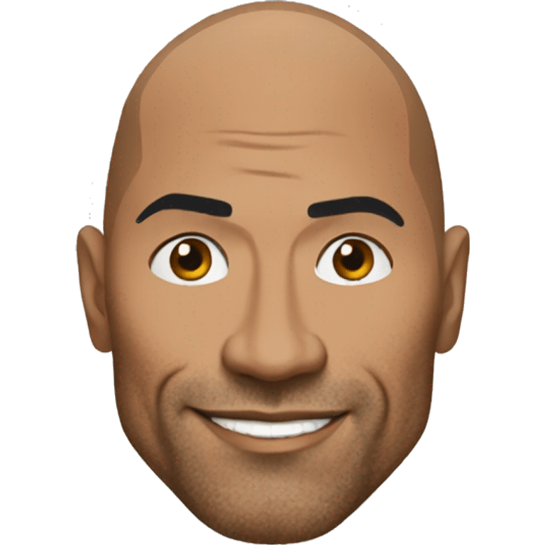 The Rock emoji