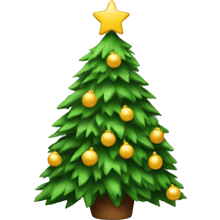 Christmas tree emoji