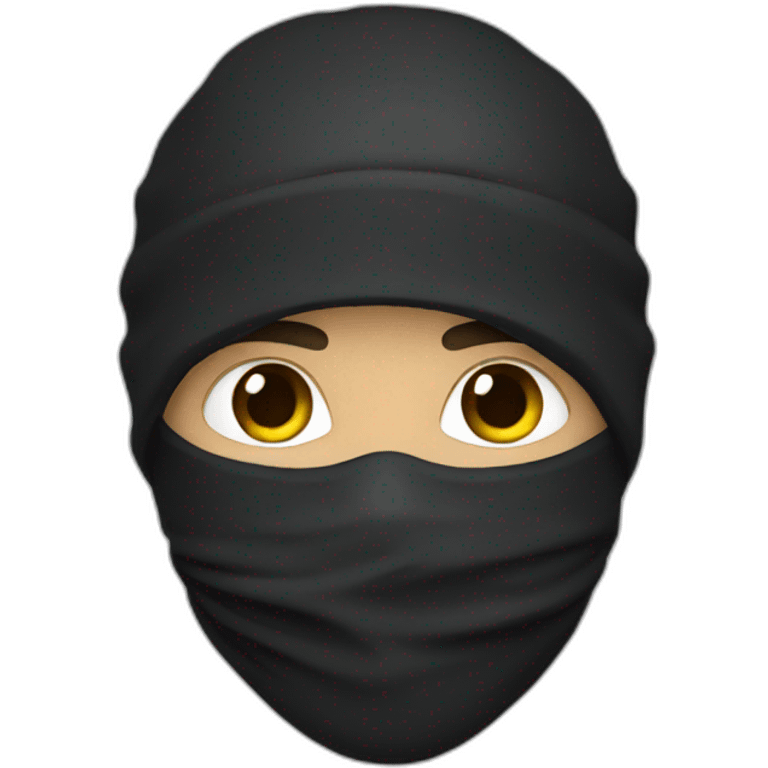 Dark ninja emoji