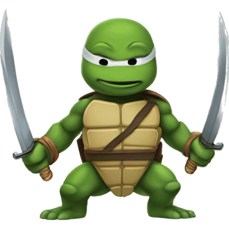 Mbappe ninja turtle emoji