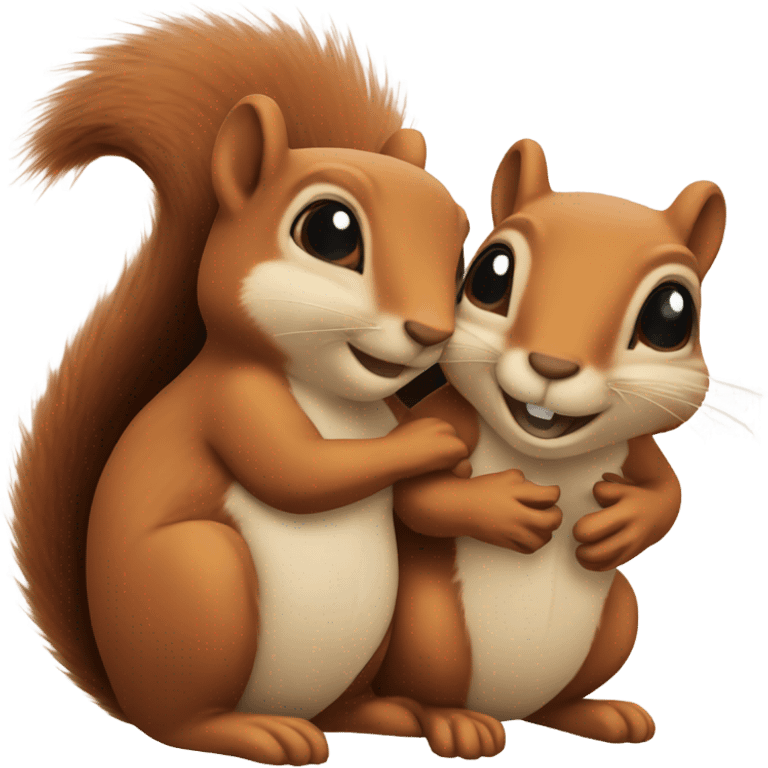 squirrel love emoji