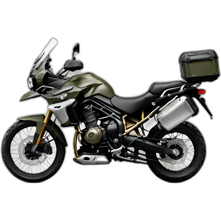 TRIUMPH Tiger Explorer 1200 XC khaki green emoji