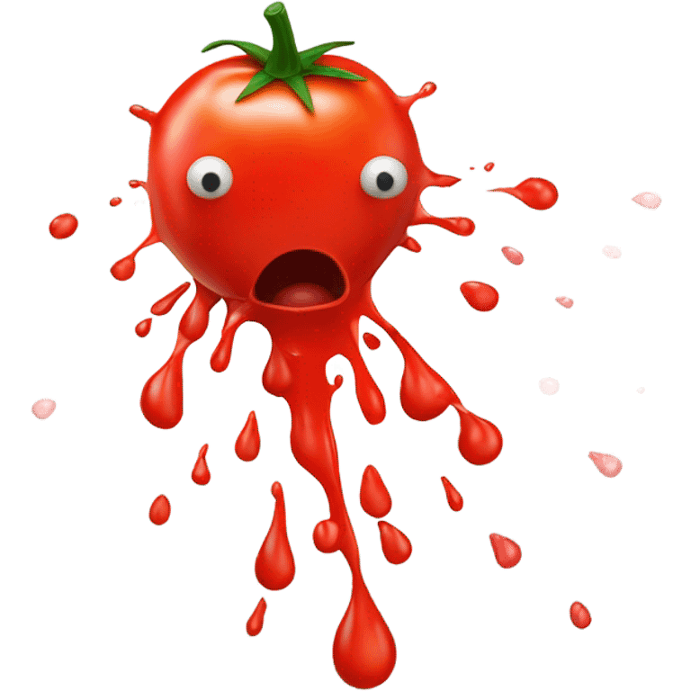 Splat tomato emoji