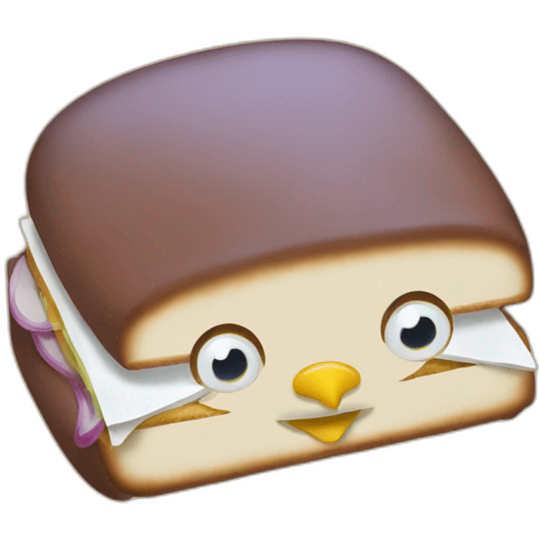 chicken sandwitch emoji