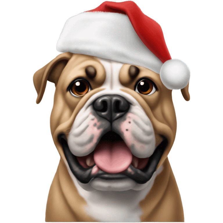 Georgia Bulldoags Christmas  emoji