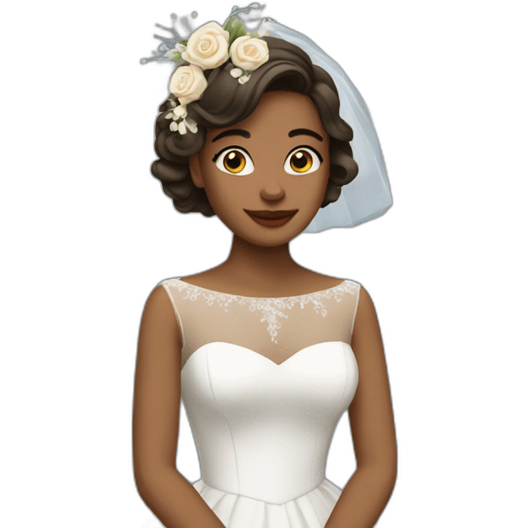 Femme mariage emoji