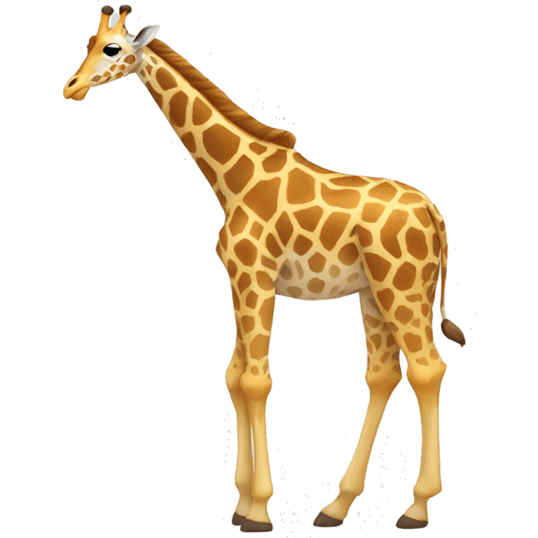 Giraffe fullbody emoji