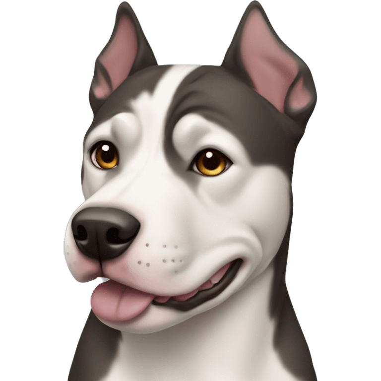 Pitbull husky emoji