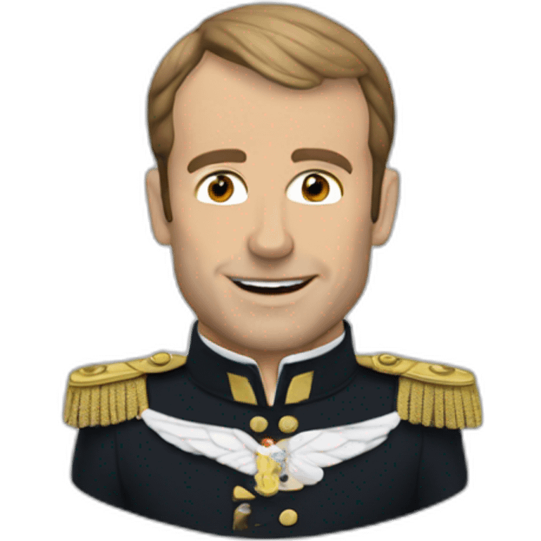 Macron streap-teaser emoji