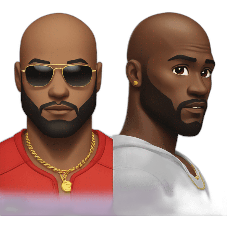 booba vs kaaris emoji