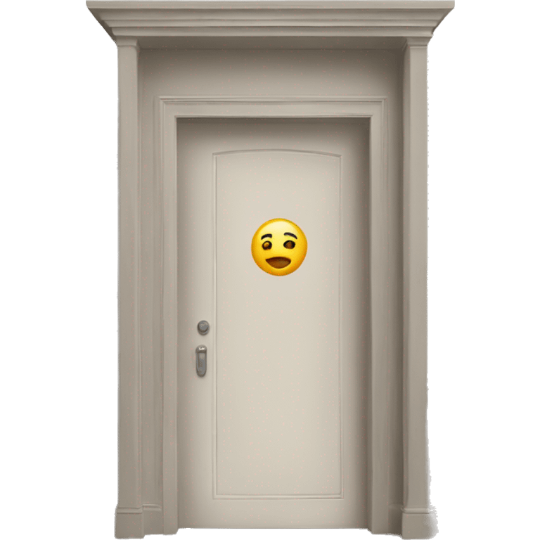 Painting a door emoji