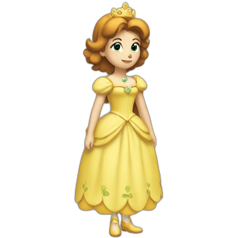 Princess daisy standing  emoji