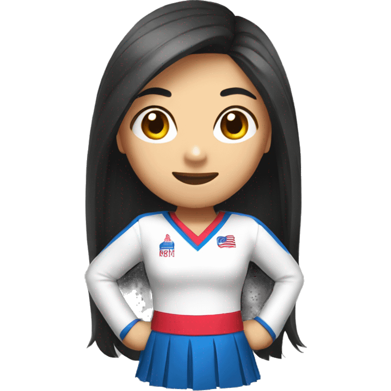 Asian cheerleader emoji