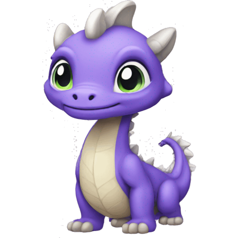 Adopt me lavender dragon emoji