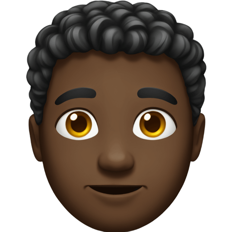 Black guy emoji