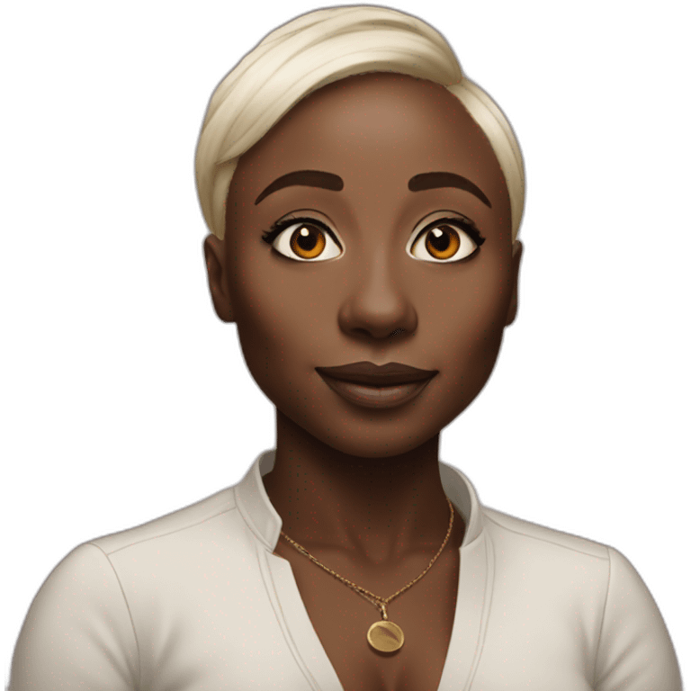 Cynthia Erivo realistic portrait emoji