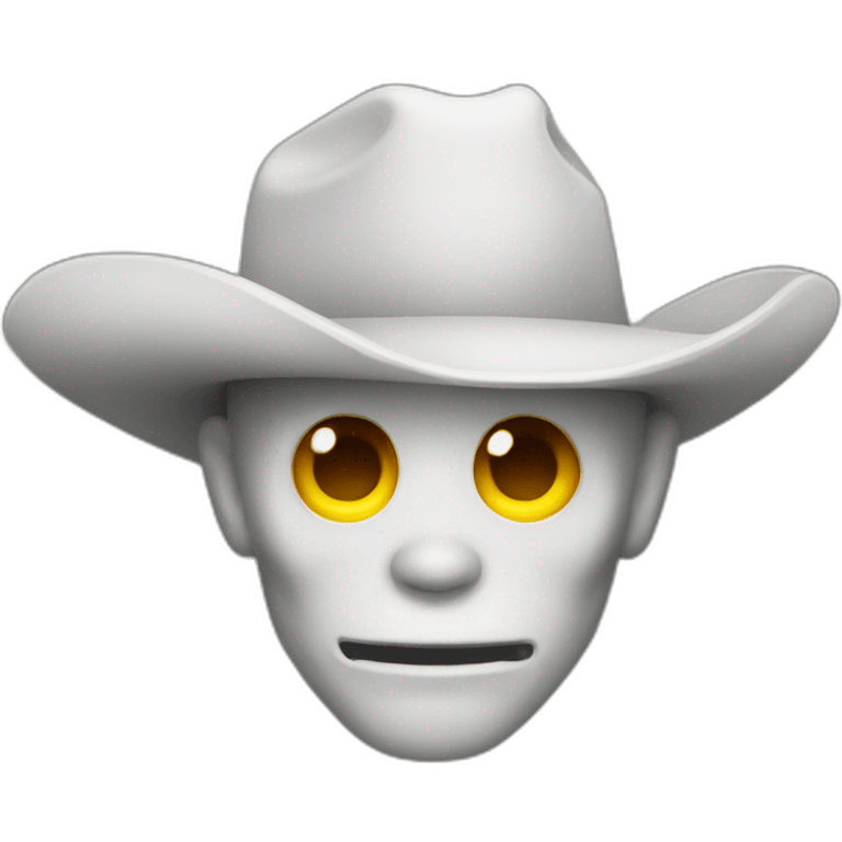 Ghost Cowboy emoji