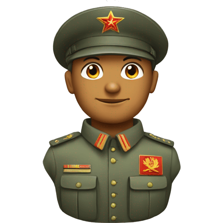 the USSR Soldier emoji