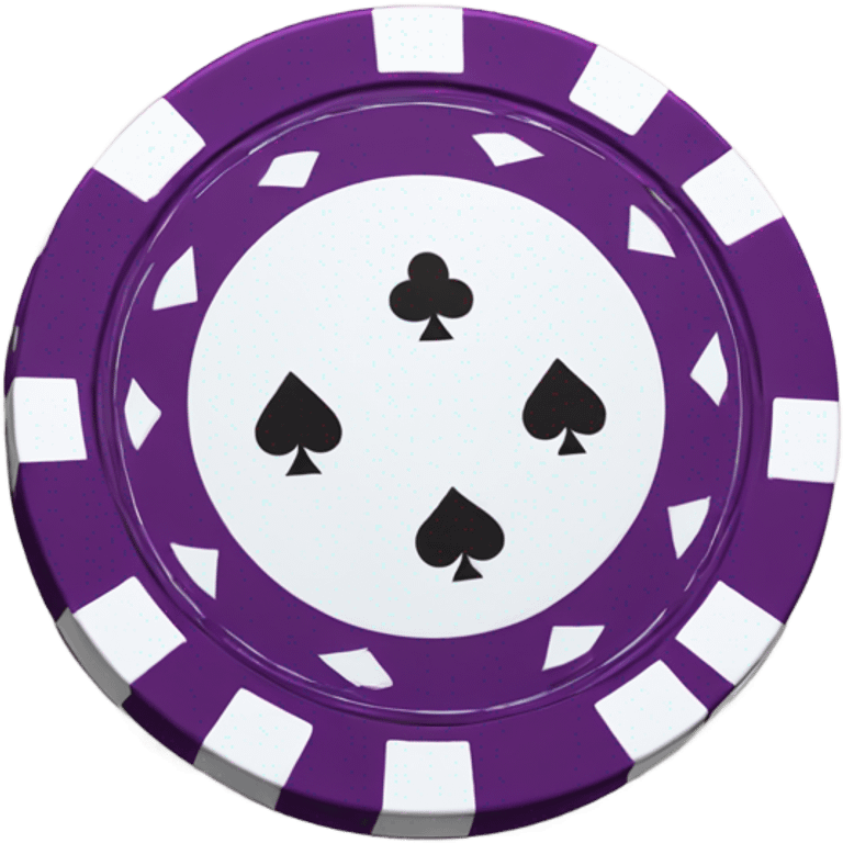 poker chip emoji