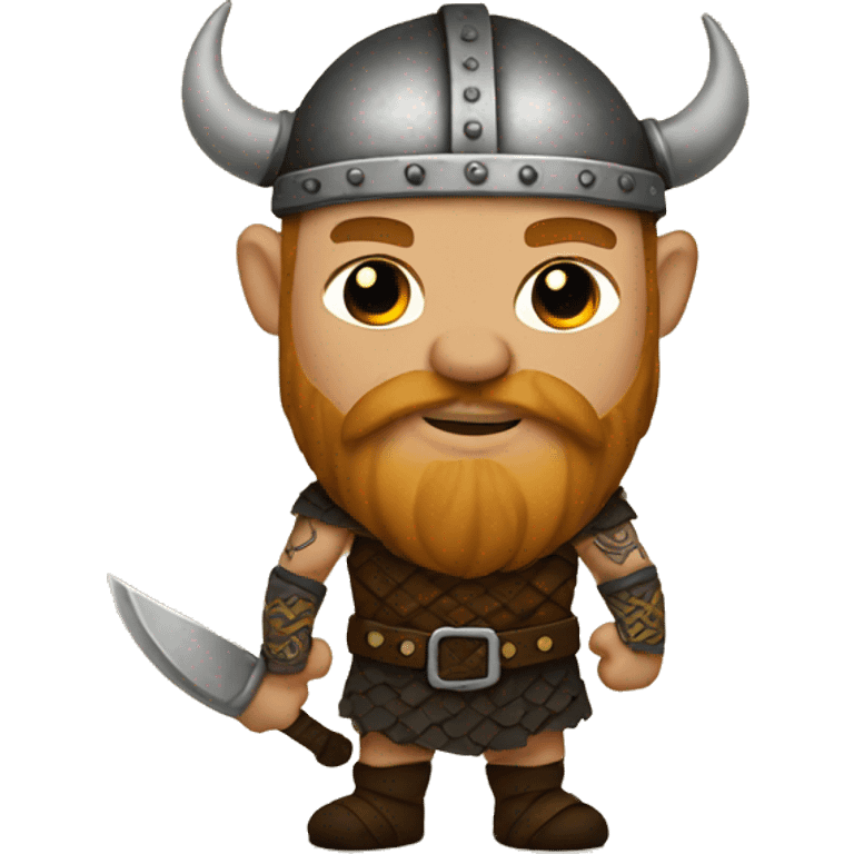 Viking with tattoos  emoji