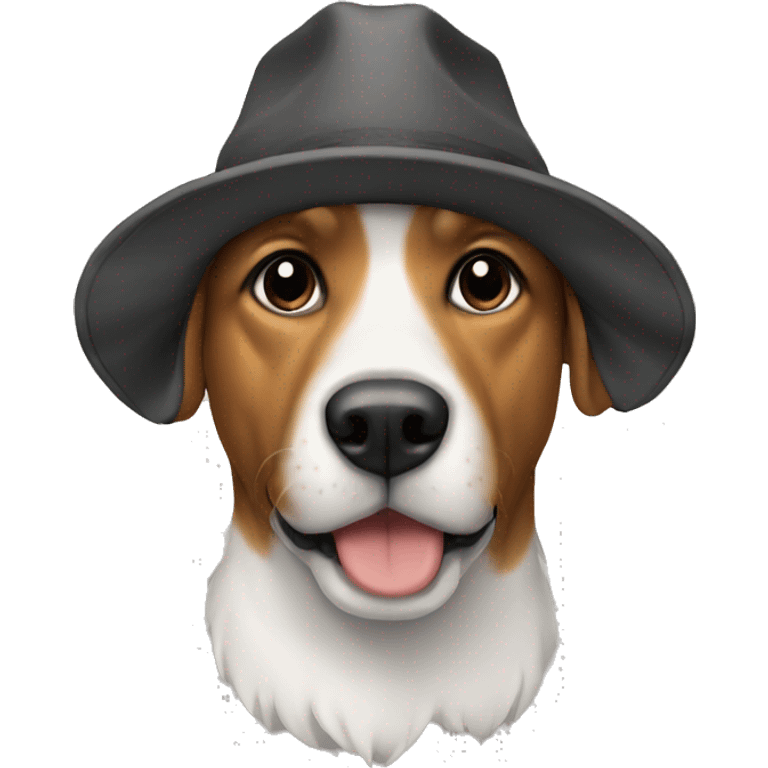 Dog hat emoji