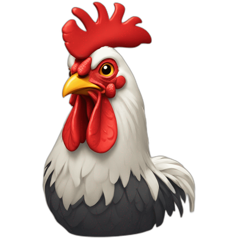 French rooster emoji