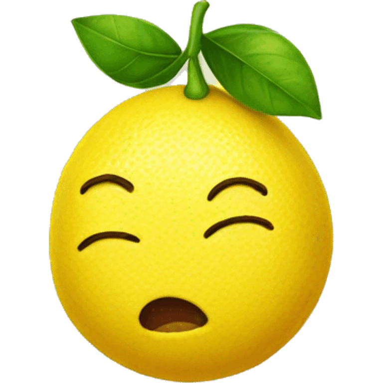 lemon emoji